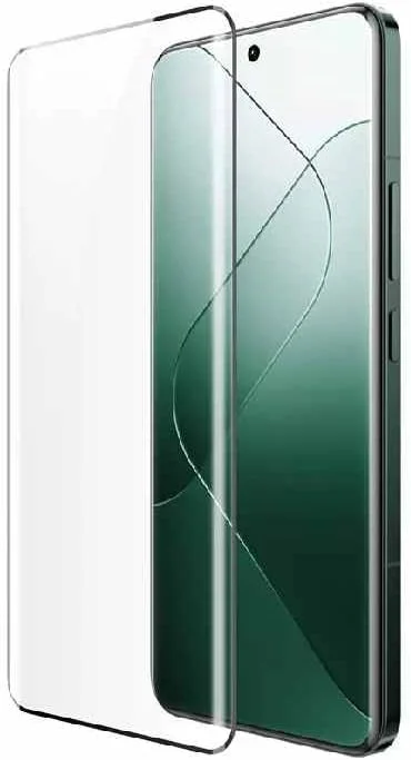 محافظ صفحه نمایش پورتال AE سازگار با UV مناسب برای شیائومی Mi14 pro چسب ژله ای مقاوم در برابر خراش [وضوح HD]