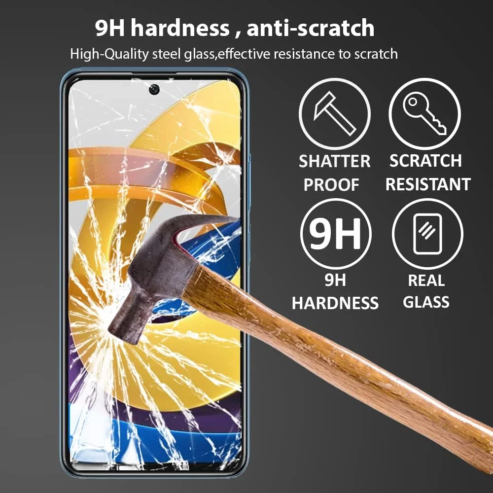 محافظ صفحه نمایش الحتروشی سازگار با گوشی شیائومی پوکو M4 پرو 5G / شیائومی پوکو X3 GT / شیائومی ردمی نوت 11T 5G / شیائومی ردمی نوت 11S 5G شیشه حرارت دیده [نصب آسان]