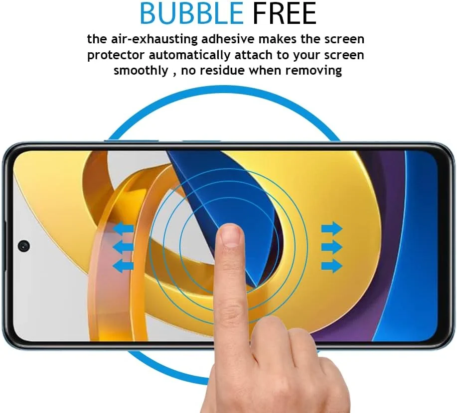 محافظ صفحه نمایش الحتروشی سازگار با گوشی شیائومی پوکو M4 پرو 5G / شیائومی پوکو X3 GT / شیائومی ردمی نوت 11T 5G / شیائومی ردمی نوت 11S 5G شیشه حرارت دیده [نصب آسان]