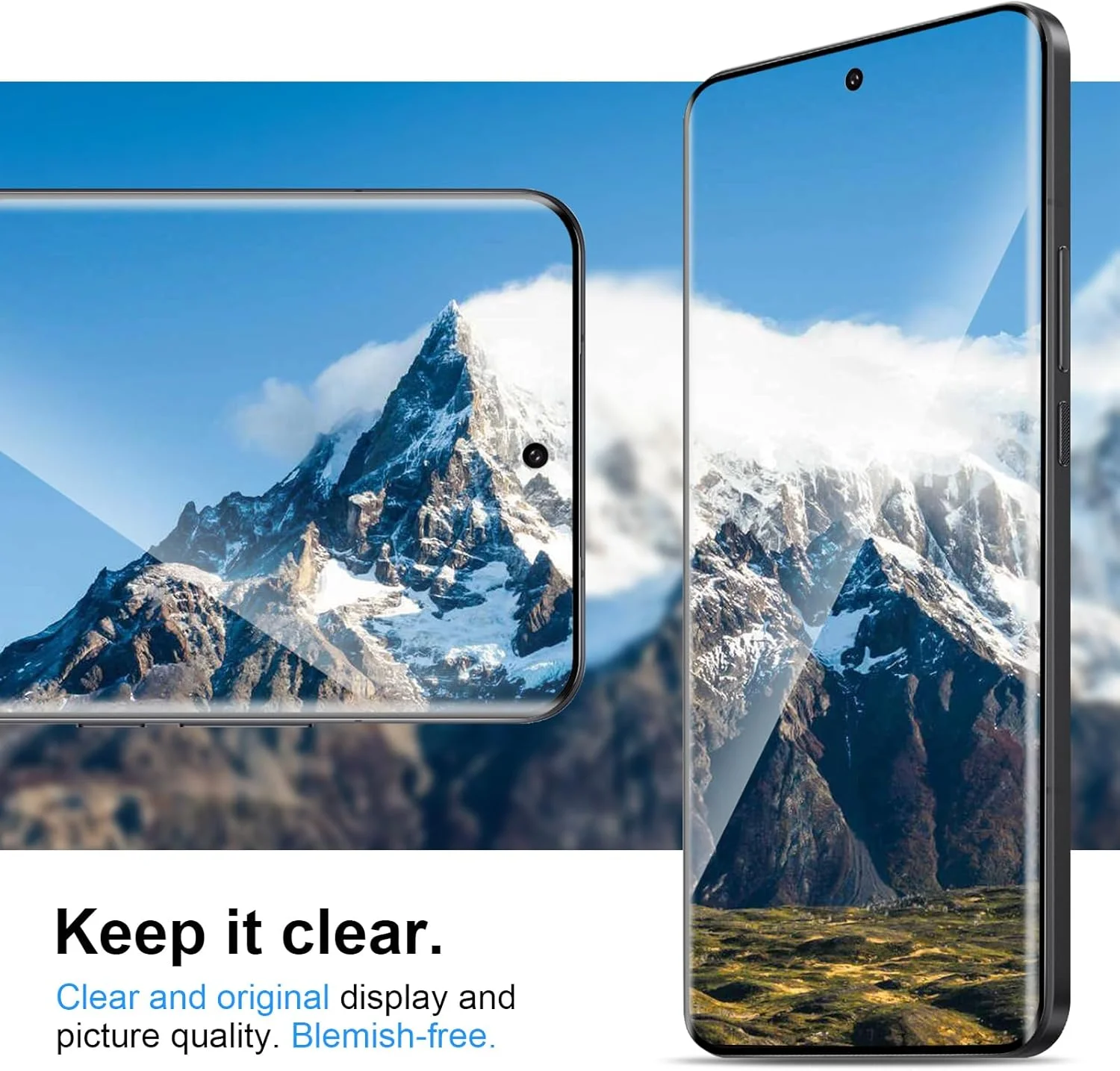 محافظ صفحه نمایش شیشه ای حرارت دیده Xunzii برای شیائومی 15 Ultra/15 Pro 5G، محافظ صفحه نمایش سه بعدی با سختی 9H، ضد خش، شفاف HD 0.33 میلی متری [2 عدد]