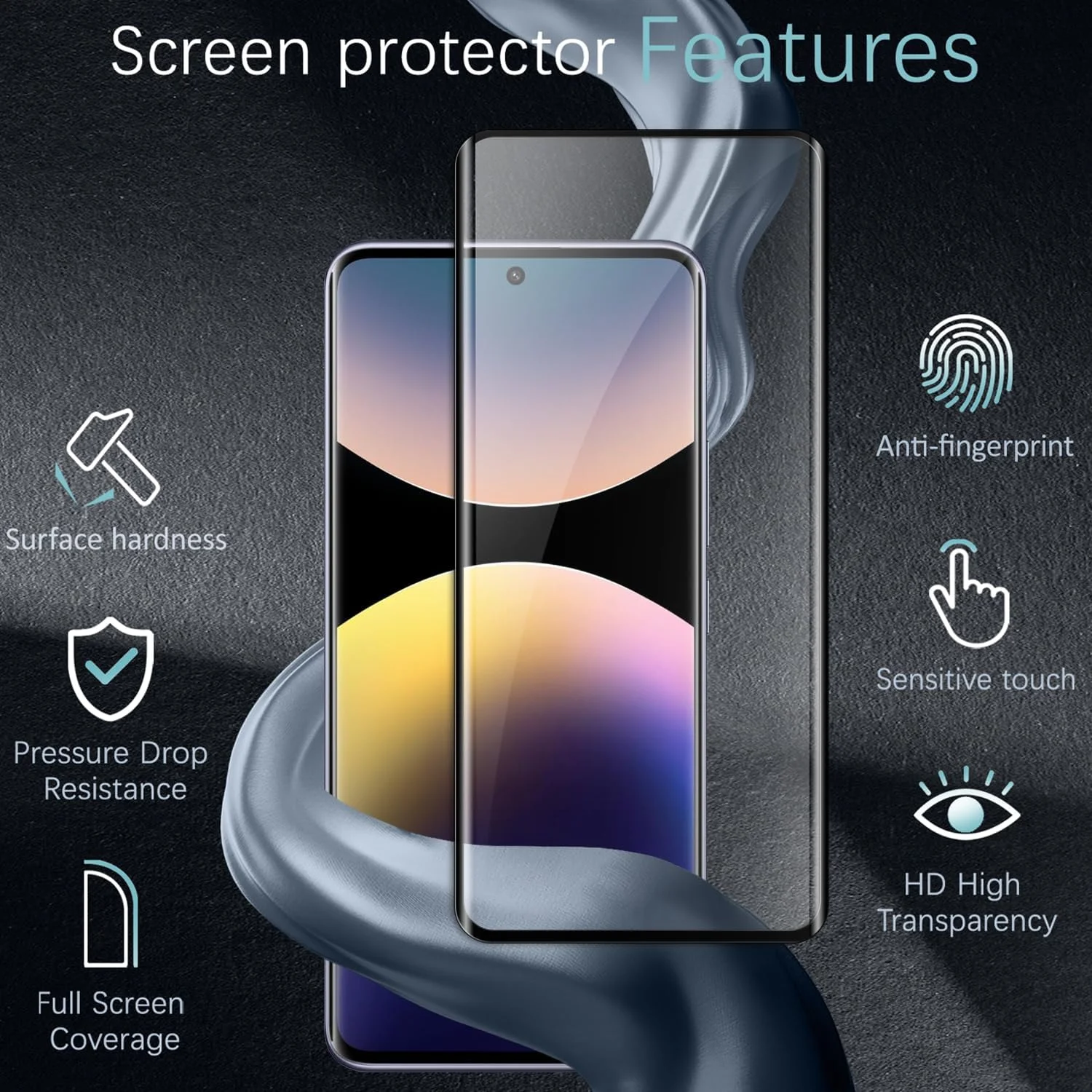 محافظ صفحه نمایش 3 عددی Vuciya سازگار با گوشی های شیائومی Redmi Note 14 Pro/Note 14 Pro Plus/14 Pro+/Poco X7، شیشه حرارت دیده با سختی 9H، فیلم محافظ ضد خش شفاف HD، مناسب برای Redmi Note 14 Pro محافظ صفحه نمایش 3 عددی Vuciya سازگار با گوشی های شیائومی Redmi Note 14 Pro/Note 14 Pro Plus/14 Pro+/Poco X7، شیشه حرارت دیده با سختی 9H، فیلم محافظ ضد خش شفاف HD، مناسب برای Redmi Note 14 Pro