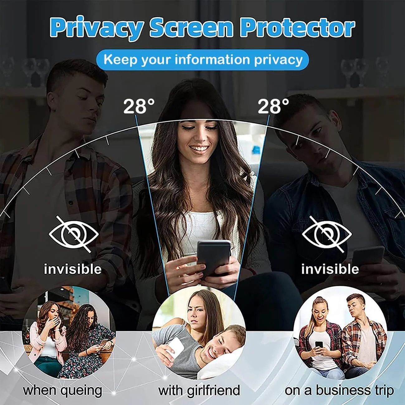 محافظ صفحه نمایش حریم خصوصی برای شیائومی 15 Ultra 5G و 15 Pro 5G - بسته 2 عددی فیلتر ضد جاسوسی، مقاوم در برابر خراش، فیلم TPU ضد اثر انگشت، بدون حباب، محافظ حریم خصوصی HD شفاف، نصب آسان، ضد لک محافظ صفحه نمایش حریم خصوصی برای شیائومی 15 Ultra 5G و 15 Pro 5G - بسته 2 عددی فیلتر ضد جاسوسی، مقاوم در برابر خراش، فیلم TPU ضد اثر انگشت، بدون حباب، محافظ حریم خصوصی HD شفاف، نصب آسان، ضد لک