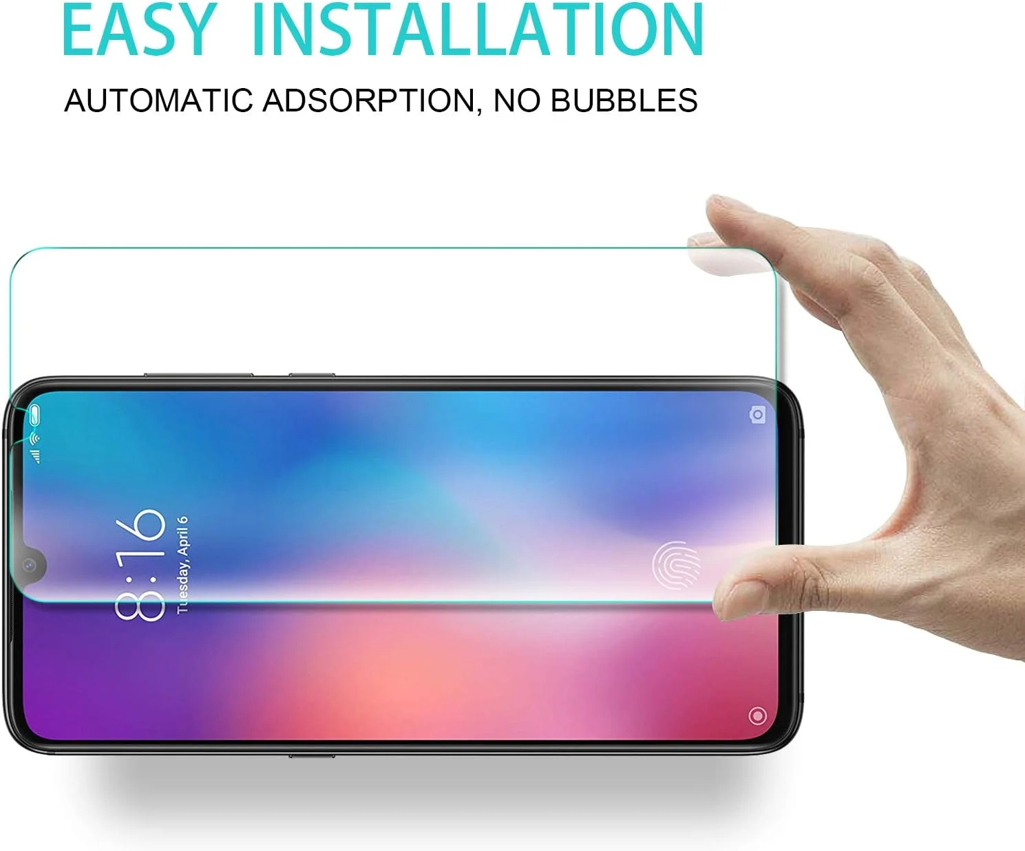 محافظ صفحه نمایش شیشه ای KuGi برای شیائومی Mi A3/ CC9، فیلم شیشه ای حرارت دیده 9H HD برای گوشی هوشمند شیائومی Mi A3 محافظ صفحه نمایش شیشه ای KuGi برای شیائومی Mi A3/ CC9، فیلم شیشه ای حرارت دیده 9H HD برای گوشی هوشمند شیائومی Mi A3