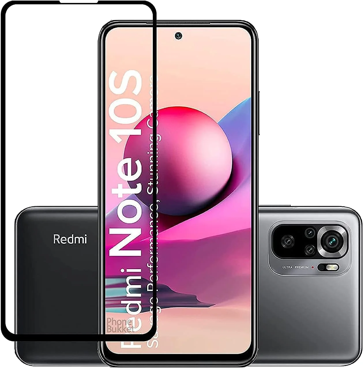 محافظ صفحه نمایش شیشه ای ایمودیل برای شیائومی Redmi Note 10 / Note 10s، شیشه حرارت دیده با چسب کامل و پوشش لبه به لبه برای شیائومی Redmi Note 10 / Note 10s ® محافظ صفحه نمایش شیشه ای ایمودیل برای شیائومی Redmi Note 10 / Note 10s، شیشه حرارت دیده با چسب کامل و پوشش لبه به لبه برای شیائومی Redmi Note 10 / Note 10s ®