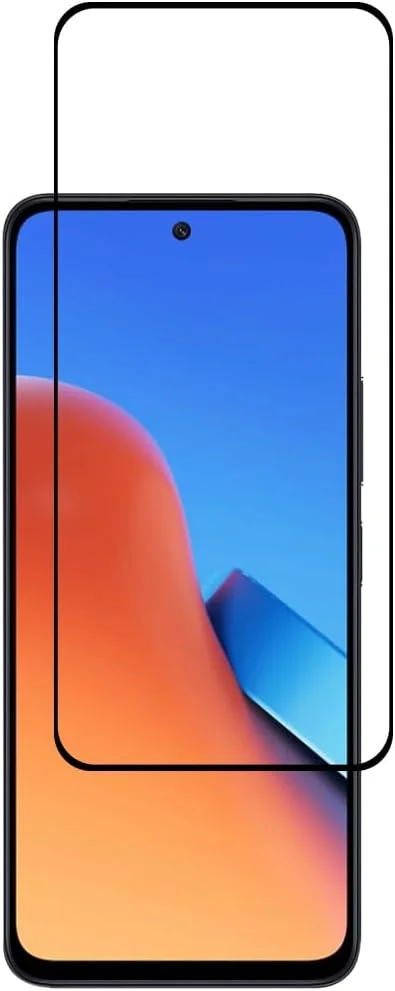 Al-HuTrusHi Screen protector compatible with Xiaomi Redmi 12 5G / Poco M6 Pro / Redmi 12 / Redmi Note 12R Tempered Glass [Anti-Glare][HD Full Coverage][Easy Installation][9H Hardness][Touch Sensitive]