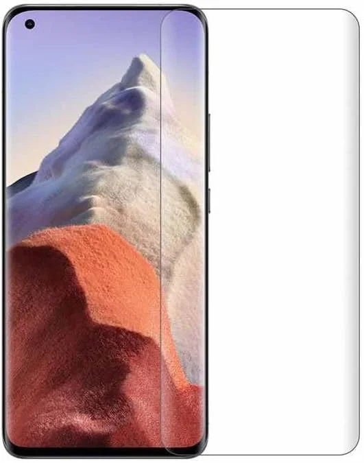 محافظ صفحه نمایش پورتال AE سازگار با UV مناسب برای Xiaomi Mi11ultra چسب ژله ای مقاوم در برابر خراش [وضوح HD]