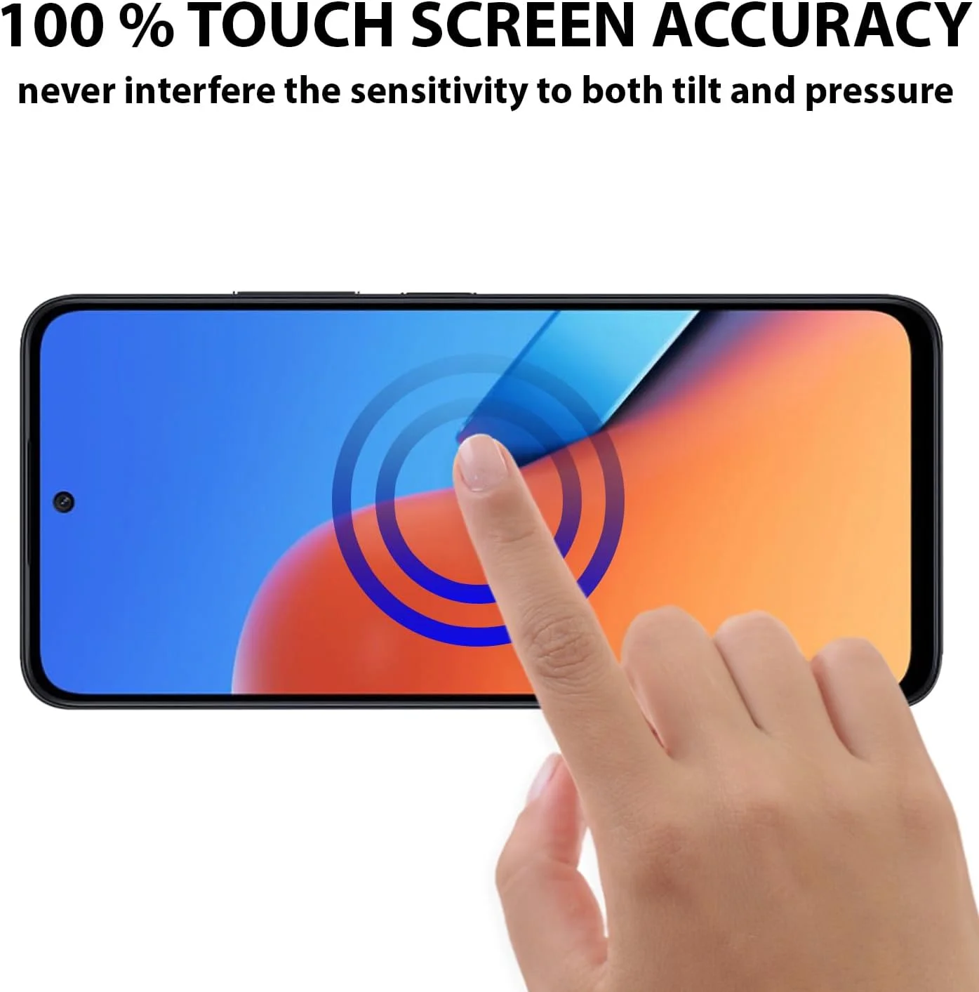 Al-HuTrusHi Screen protector compatible with Xiaomi Redmi 12 5G / Poco M6 Pro / Redmi 12 / Redmi Note 12R Tempered Glass [Anti-Glare][HD Full Coverage][Easy Installation][9H Hardness][Touch Sensitive]