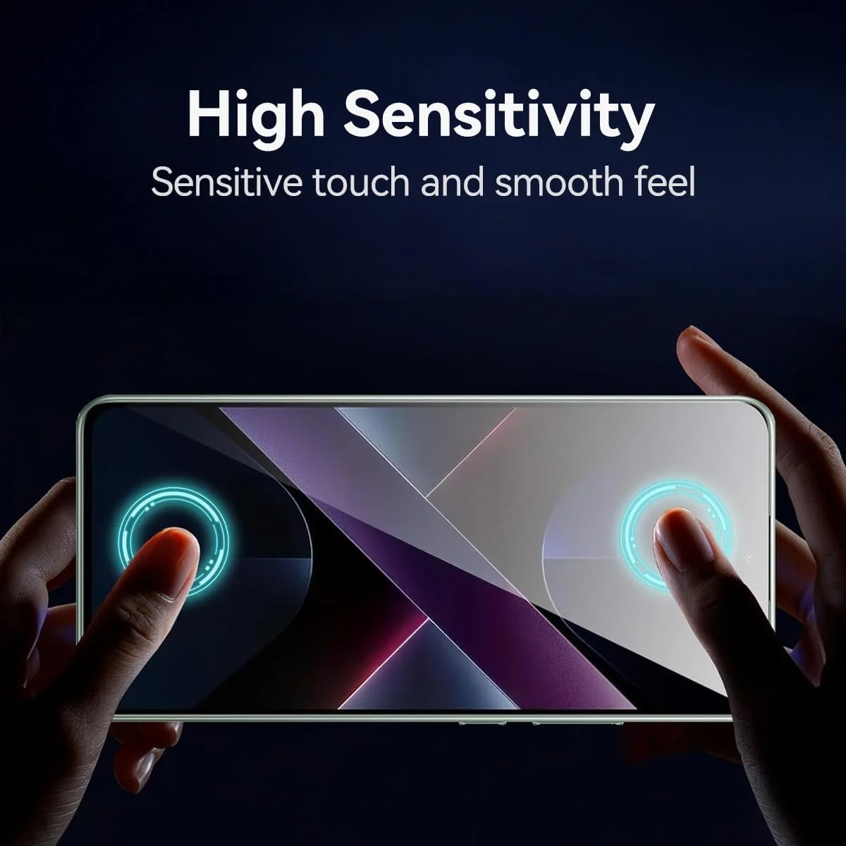 محافظ صفحه نمایش شیشه ای حرارت دیده [بسته 3 عددی] T Tersely برای گوشی شیائومی Poco X7 Pro، سازگار با قاب، فوق العاده شفاف، ضد خرد شدن، فیلم ضد خش برای محافظت بیشتر