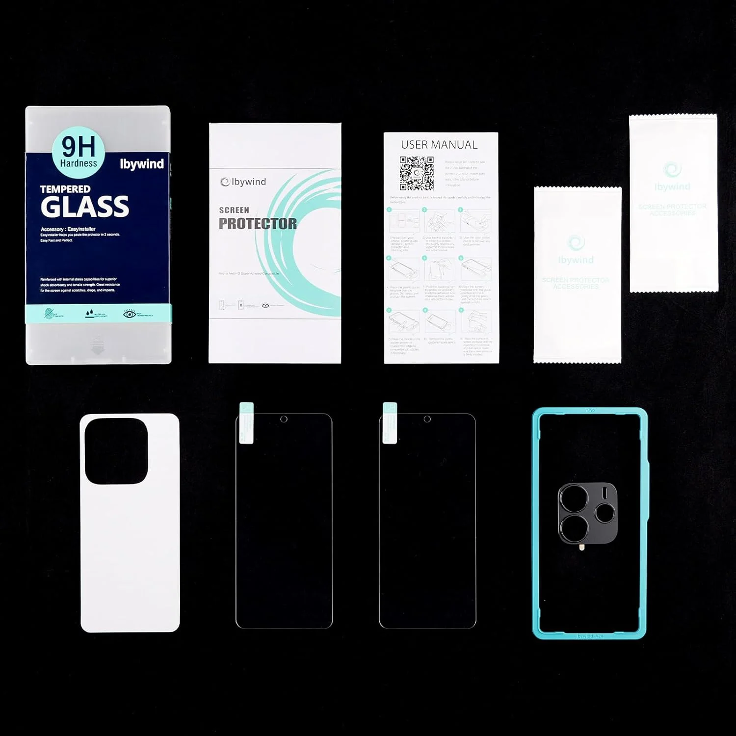 محافظ صفحه نمایش 2 عددی Ibywind برای گوشی شیائومی Redmi Note 14 4G با ابعاد 6.67 اینچ، شیشه حرارت دیده با سختی 9H، به همراه 1 عدد محافظ لنز دوربین، 1 عدد محافظ پشت گوشی فیبر کربنی، نصب آسان محافظ صفحه نمایش 2 عددی Ibywind برای گوشی شیائومی Redmi Note 14 4G با ابعاد 6.67 اینچ، شیشه حرارت دیده با سختی 9H، به همراه 1 عدد محافظ لنز دوربین، 1 عدد محافظ پشت گوشی فیبر کربنی، نصب آسان