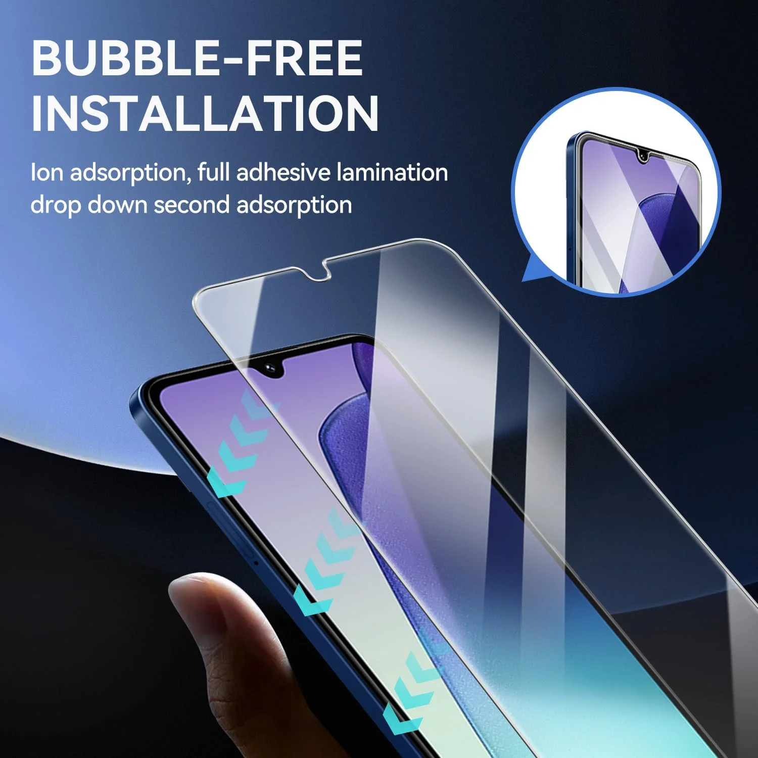 محافظ صفحه نمایش شیشه ای حرارت دیده [بسته 3 عددی] T Tersely برای شیائومی Redmi 14C، سازگار با قاب، فوق العاده شفاف، مقاوم در برابر شکستگی، فیلم ضد خش برای محافظت بیشتر