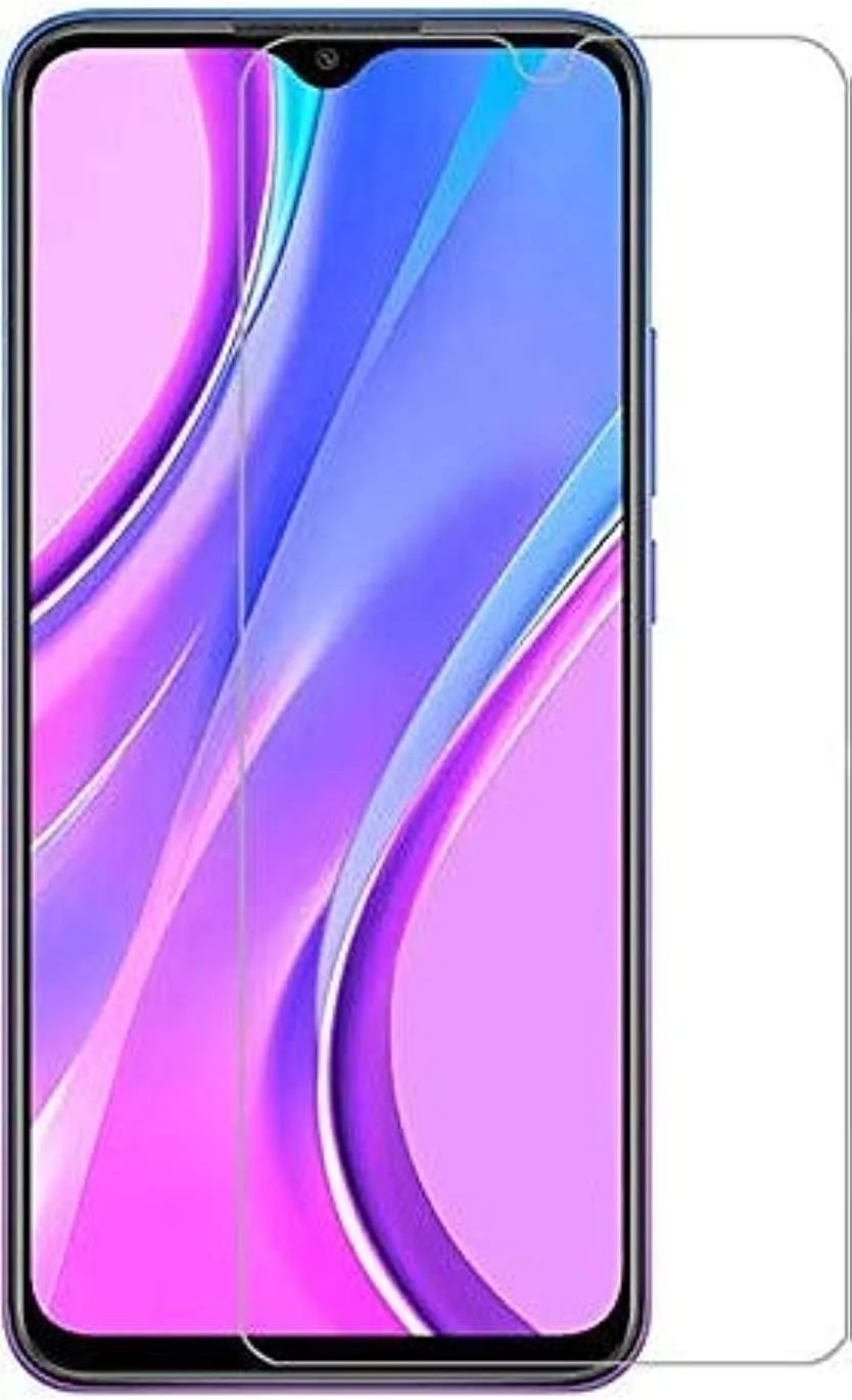 محافظ صفحه نمایش شیشه ای تمپرد با چسب کامل ضد خش 9H HD برای گوشی شیائومی Redmi 9 / Redmi 9A / Redmi 9C توسط Nice.Store.UAE