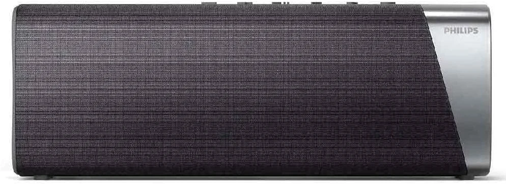 اسپیکر بلوتوثی فیلیپس مدل S7505/00 با قابلیت پاوربانک (بلوتوث 5.0، ضد آب IPX7، قابلیت اتصال استریو، 20 ساعت پخش مداوم، درایورهای پهن باند 3.75 اینچی) خاکستری اسپیکر بلوتوثی فیلیپس مدل S7505/00 با قابلیت پاوربانک (بلوتوث 5.0، ضد آب IPX7، قابلیت اتصال استریو، 20 ساعت پخش مداوم، درایورهای پهن باند 3.75 اینچی) خاکستری