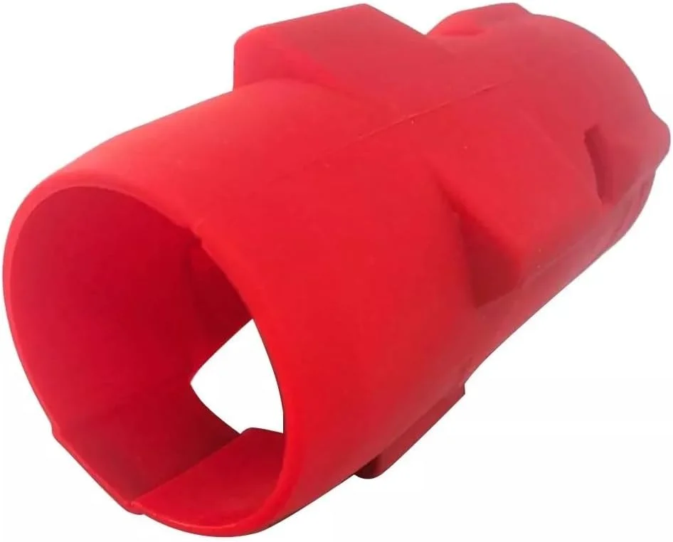 محافظ لاستیکی آچار بکس پرقدرت سانبایی مدل M18 49-16-2967 49162967 سازگار با آچار بکس پرقدرت میلواکی M18 FUEL 1/2 با حلقه اصطکاکی (2967-20) - (قرمز)