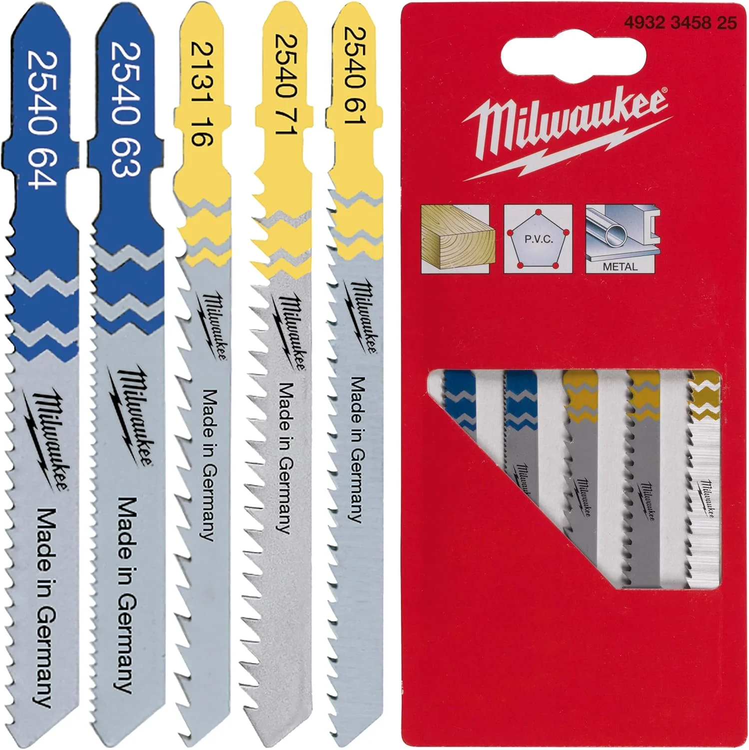 مجموعه تیغه های اره عمود بر میلواکی