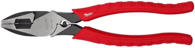 انبر سیم‌چین برقکاری اهرمی 9 اینچی میلواکی مدل 48-22-6100 به همراه سر پرس و طراحی هد بورینگ لوله