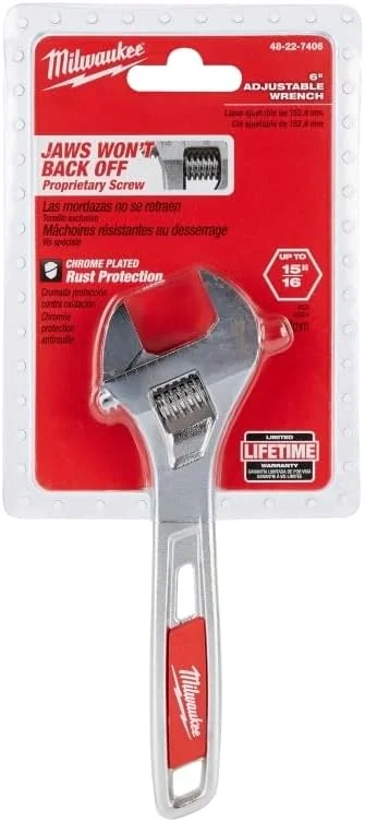 آچار فرانسه قابل تنظیم میلواکی 150 میلی متر (6 اینچ)