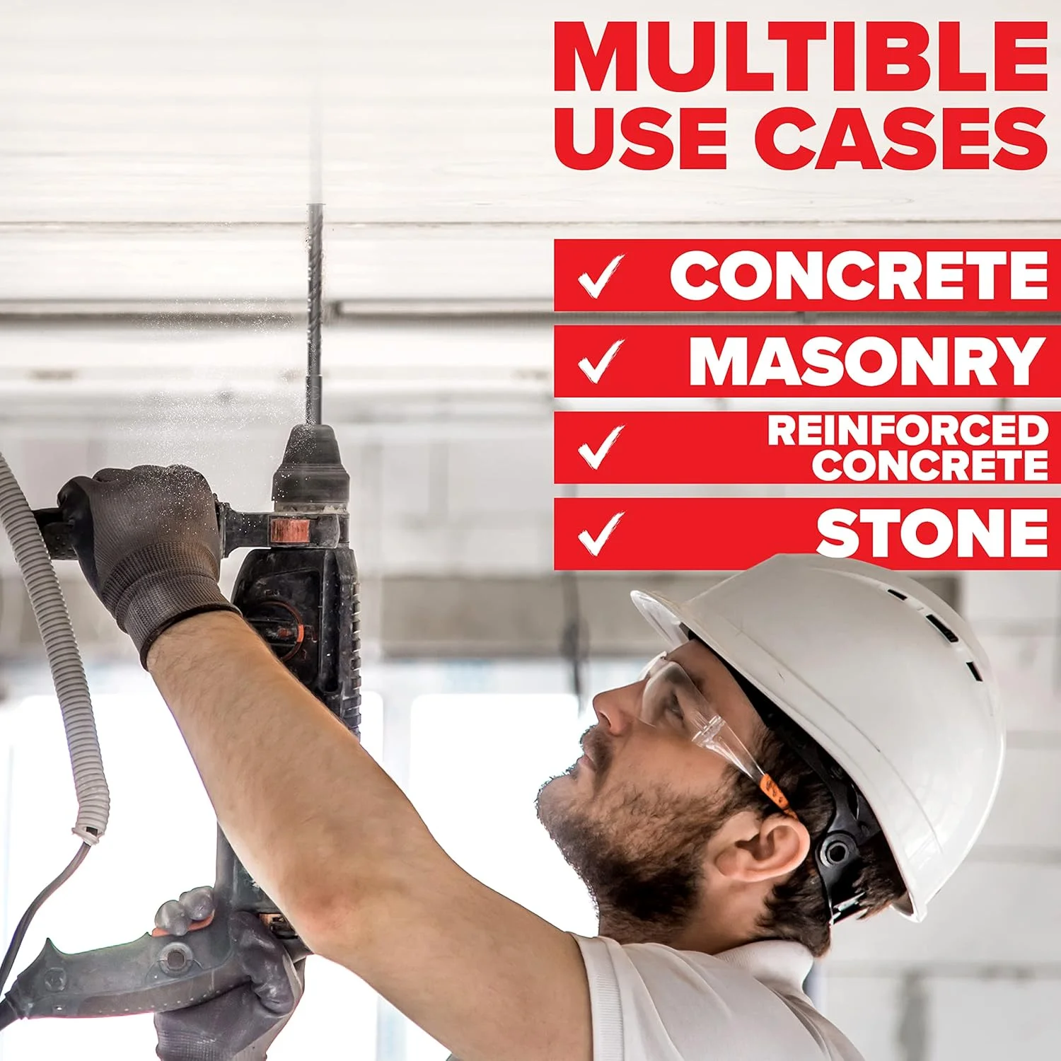 مجموعه مته SDS Plus KSP-TEC®، مته چکشی برای بتن با 4 لبه برش، در اندازه های 5، 6، 6، 8، 8، 10، 12، مته بتن (مجموعه مته SDS Plus 7 عددی) مجموعه مته SDS Plus KSP-TEC®، مته چکشی برای بتن با 4 لبه برش، در اندازه های 5، 6، 6، 8، 8، 10، 12، مته بتن (مجموعه مته SDS Plus 7 عددی)