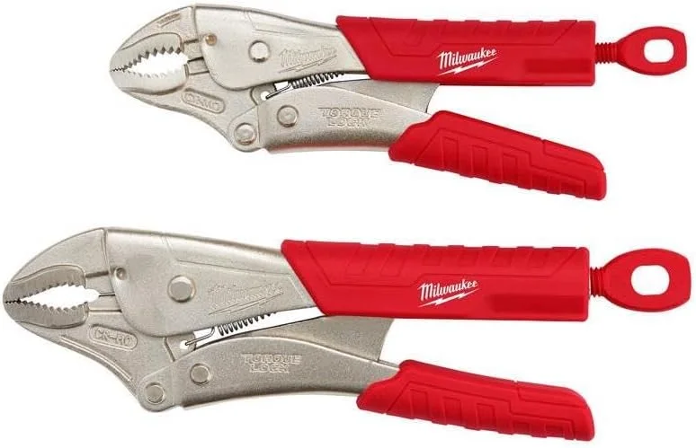 ست انبر قفلی فک منحنی Milwaukee 48-22-3402 (دو عددی)