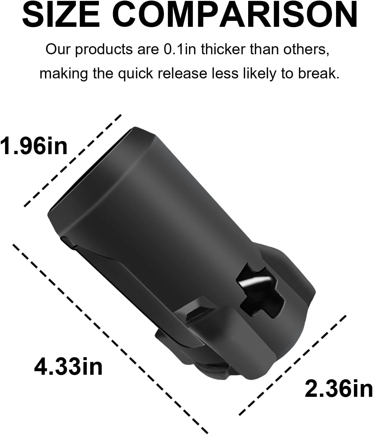 محافظ ابزار deawater، یک عدد، 49-16-3453، مناسب دریل ضربه ای M12 FUEL Milwaukee با درایور هگز 1/4 اینچی مدل 3453-20