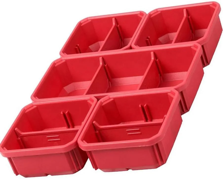 جعبه های جایگزین باریک سازمان دهنده PACKOUT میلواکی مدل 4932478301 (5 عدد)، چند رنگ