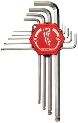 مجموعه آچار آلن میلواکی 1.5 تا 10 میلی متر 9 عددی متریک