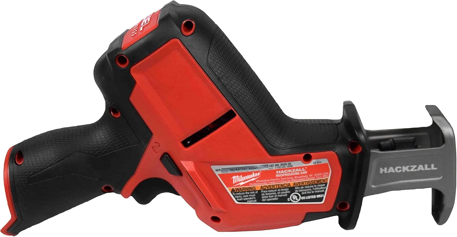اره رفت و برگشتی شارژی میلواکی مدل 2520-20 M12 FUEL 12V HACKZALL، 12 ولت اره رفت و برگشتی شارژی میلواکی مدل 2520-20 M12 FUEL 12V HACKZALL، 12 ولت