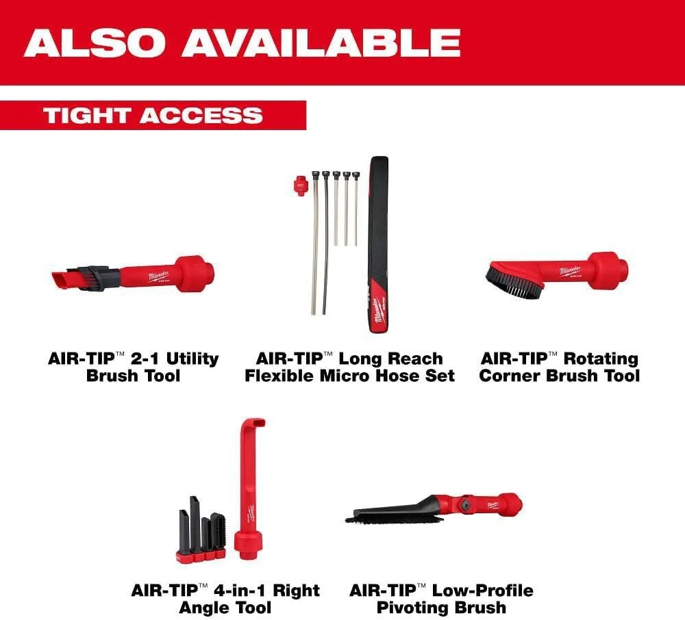 ابزار تمیزکاری زاویه راست 4 در 1 AIR-TIP میلواکی