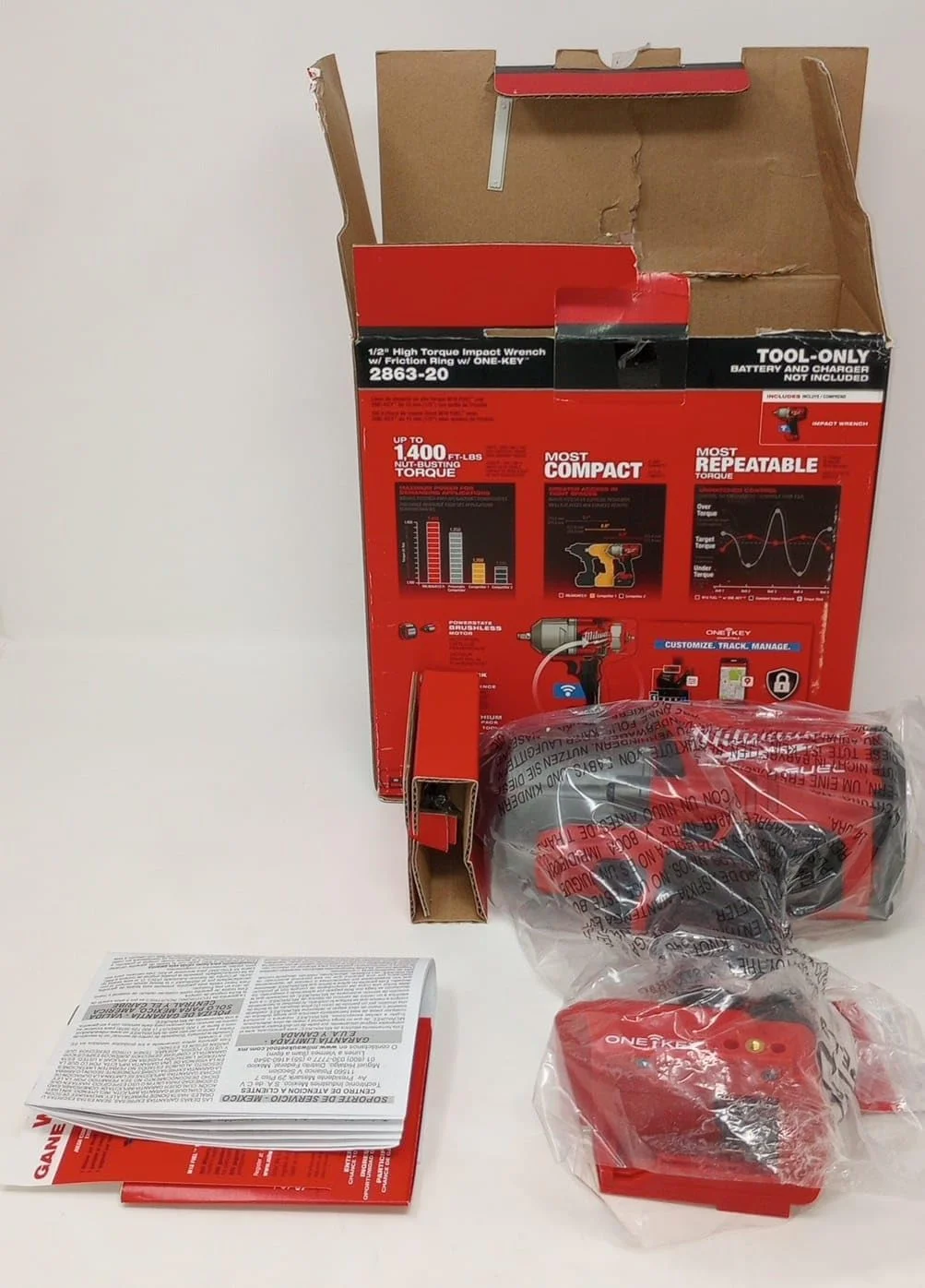 آچار بکس ضربه ای میلواکی M18 مدل BT 2863-20 نو