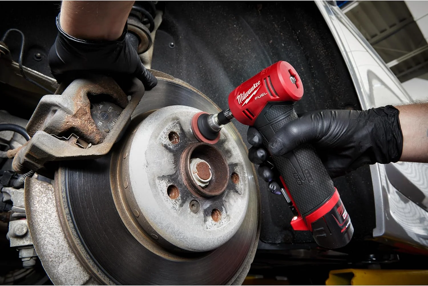 فرز انگشتی بادی مستقیم زاویه دار M12 FUEL میلواکی مدل M12 FDGA (بدون باتری و شارژر)