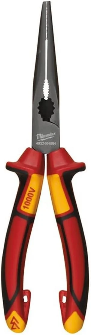 انبر دم گرد بلند VDE میلواکی 932464564، 205 میلی متر، قرمز