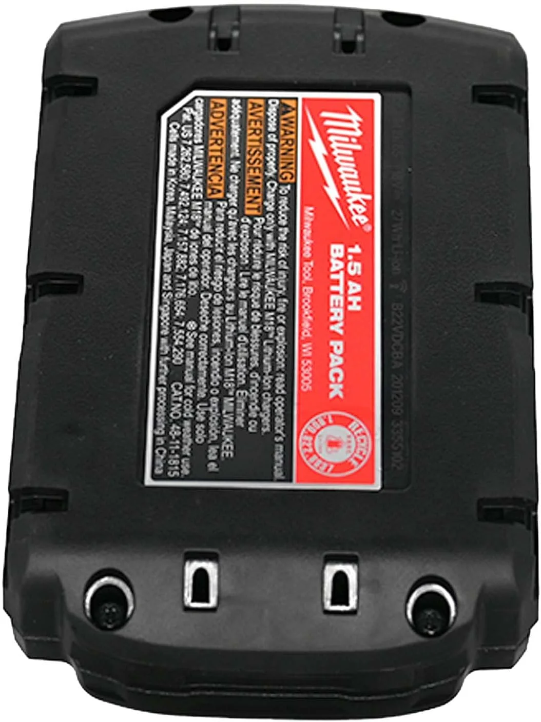 کیت دریل چکشی/دریل پیچ گوشتی شارژی 1/2 اینچ M18 میلواکی مدل 2607-21CT به همراه باتری 1.5 آمپر، شارژر و کیف حمل سخت