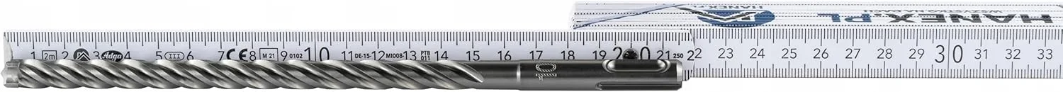 مجموعه 10 عددی مته چکش تخریب Milwaukee MX4 SDS Plus سایز 10 x 210 میلی متر، 4 شیار SDS Plus