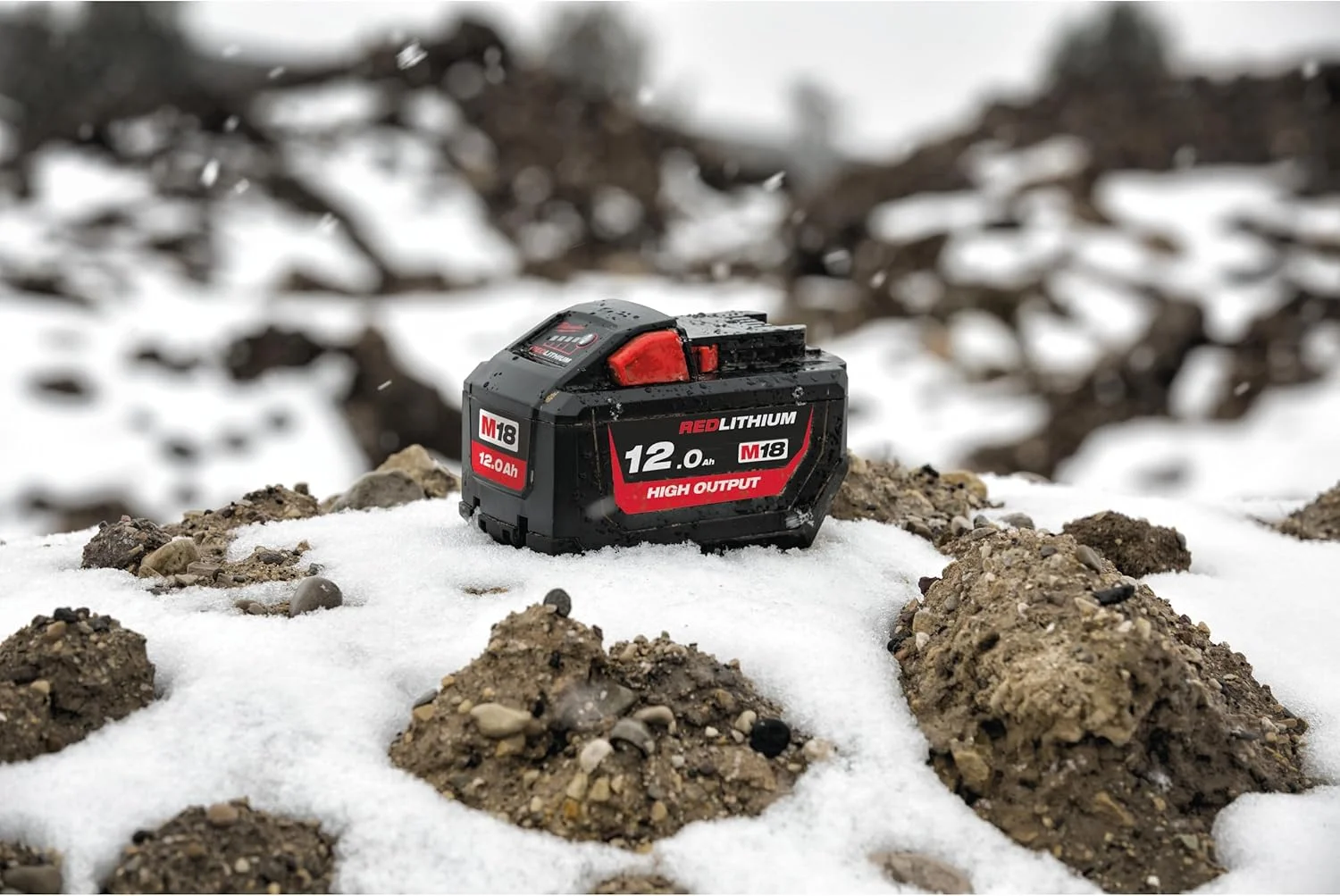 بسته باتری کشویی 18 ولت 12.0 آمپر ساعتی لیتیوم یونی میلواکی مدل M18HB12 HIGH OUTPUTâ„