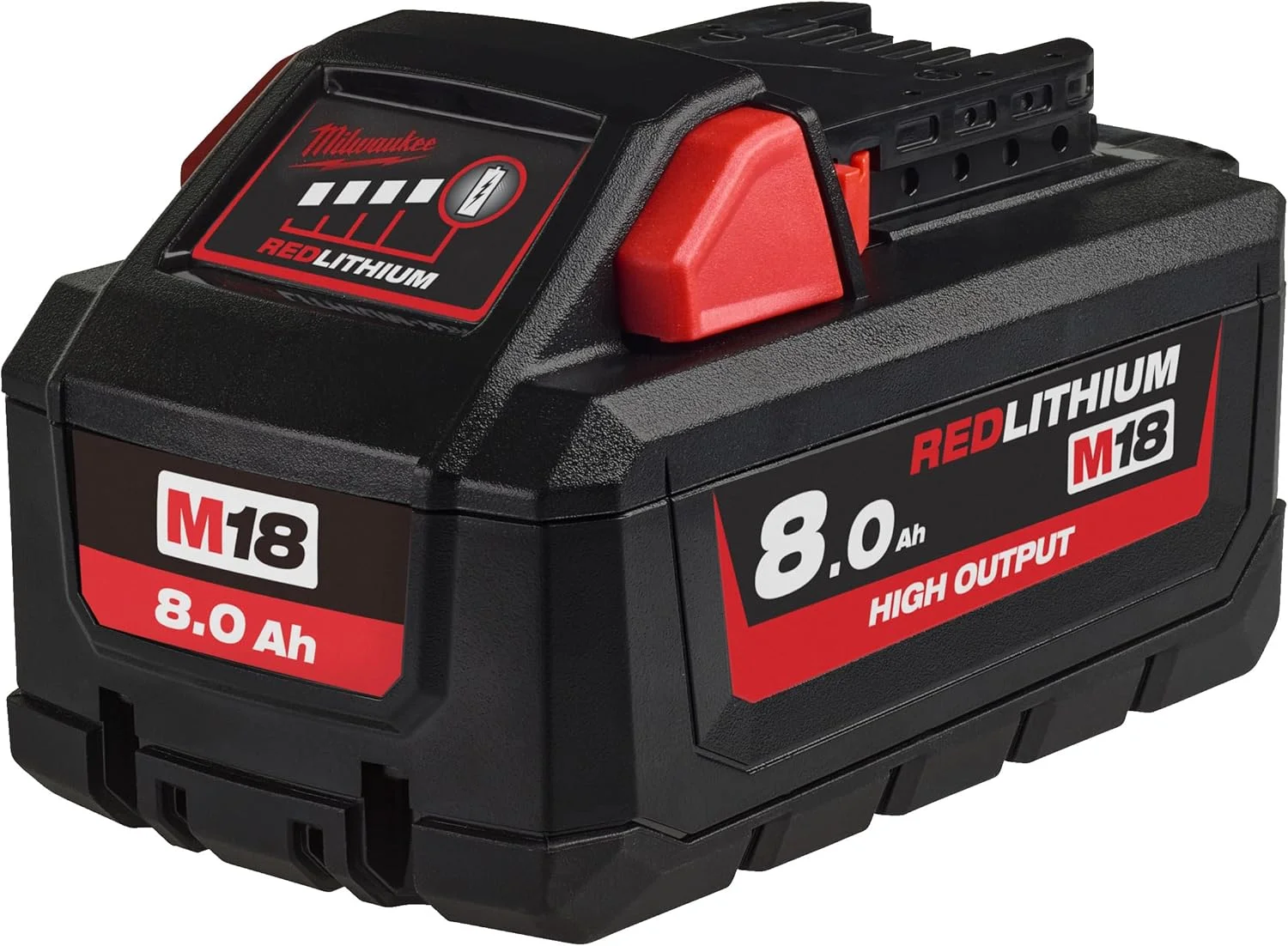 باطری لیتیوم-یونی 18 ولت 8.0 آمپر ساعت Milwaukee M18HB8
