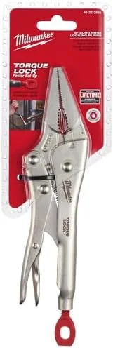 انبر قفلی دم باریک 9 اینچی میلواکی مدل 48223509 - نقره ای