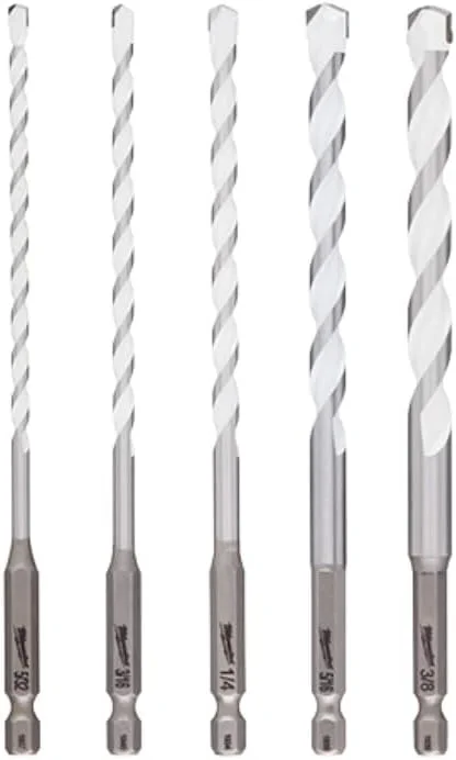 مجموعه مته کاربیدی چند منظوره شوک ویو میلواکی 5 عددی