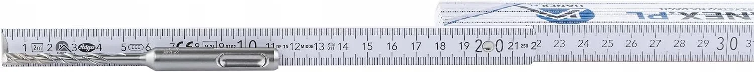 مجموعه 5 عددی مته چکش SDS-Plus میلواکی، طول 110/160 میلی متر، نوع 2، کاست