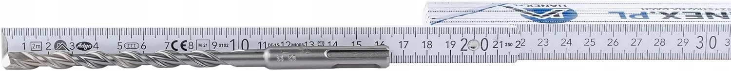 مجموعه 5 عددی مته چکش SDS-Plus میلواکی، طول 110/160 میلی متر، نوع 2، کاست