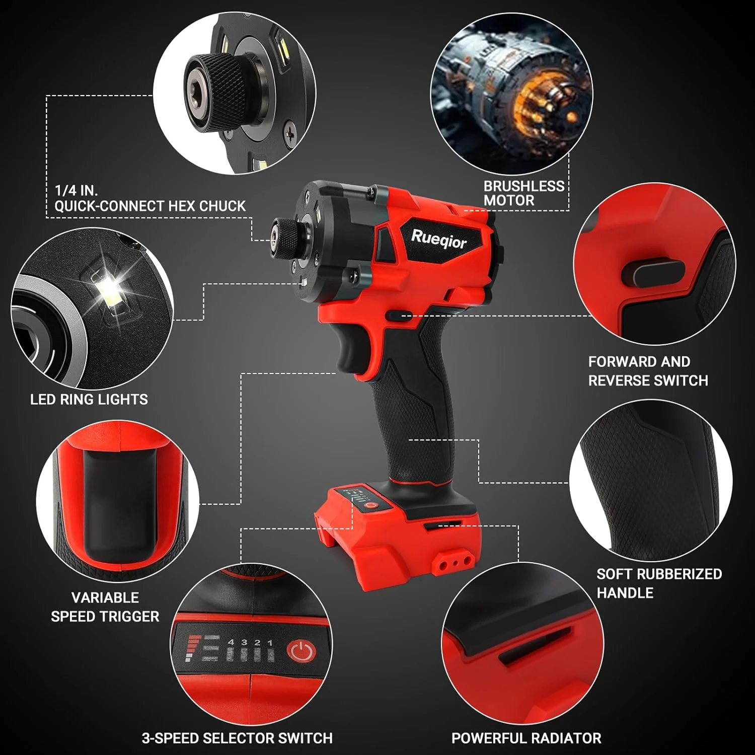 دریل پیچ گوشتی ضربه ای بی سیم 2953-20 برای باتری Milwaukee M18، تا 300 نیوتن متر، دریل پیچ گوشتی ضربه ای 1/4 اینچی براشلس، دریل پیچ گوشتی ضربه ای برقی سبک وزن 3 سرعته دریل پیچ گوشتی ضربه ای بی سیم 2953-20 برای باتری Milwaukee M18، تا 300 نیوتن متر، دریل پیچ گوشتی ضربه ای 1/4 اینچی براشلس، دریل پیچ گوشتی ضربه ای برقی سبک وزن 3 سرعته