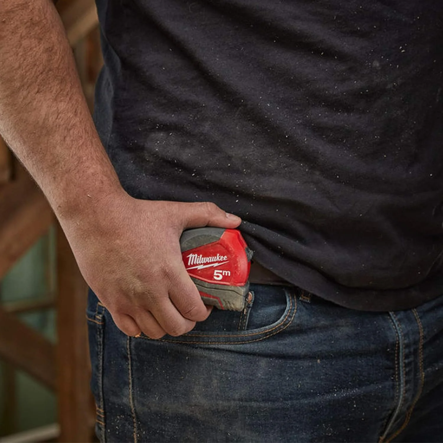 متر نواری جمع و جور حرفه ای 5 متری میلواکی مدل C5-16/25