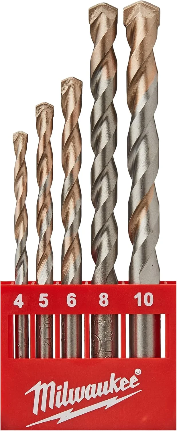 مجموعه مته بتن میلواکی 4002395369928، 5 عددی، چند رنگ