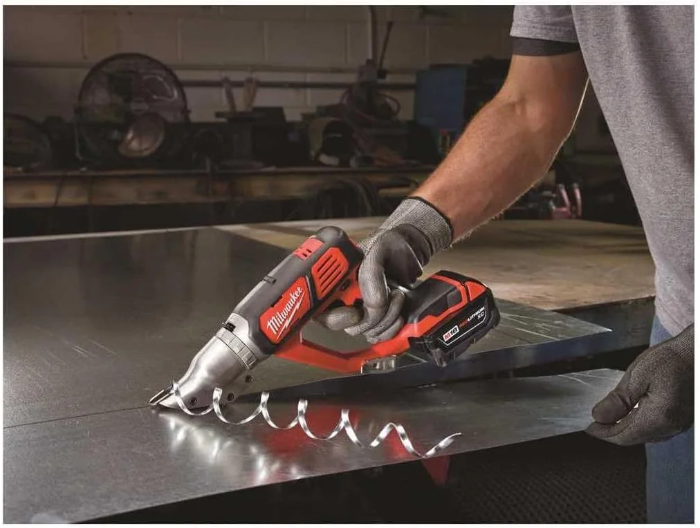قیچی ورق بر دو تیغ ۱۸ گیج میلواکی مدل 2635-20 M18 - فقط ابزار