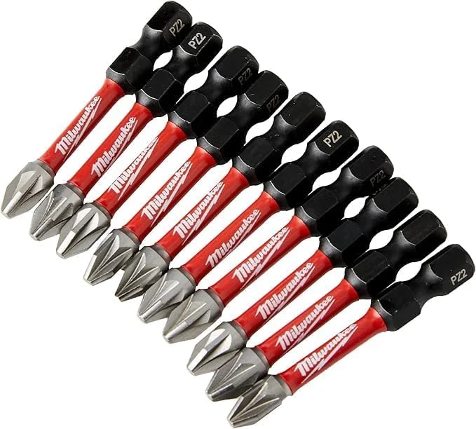 سَری پیچ گوشتی ضربه خور Milwaukee Shockwave™ مدل PZ2 سایز 50 میلی متر (بسته 10 عددی) سَری پیچ گوشتی ضربه خور Milwaukee Shockwave™ مدل PZ2 سایز 50 میلی متر (بسته 10 عددی)