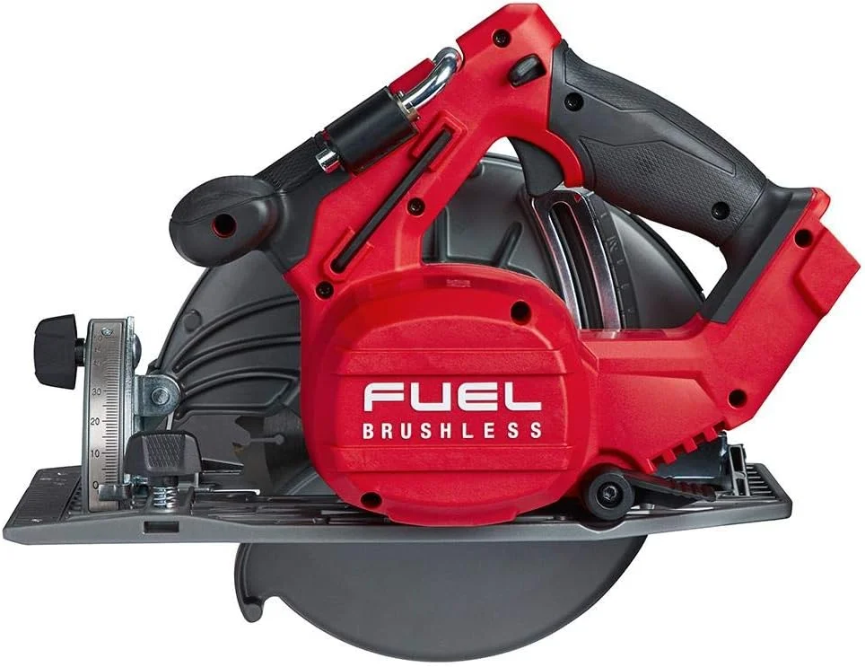 اره دایره ای شارژی میلواکی مدل 2732-20 M18 Fuel، 18 ولت، لیتیوم-یون، 15 آمپر، 7-1/4 اینچ (فقط ابزار) (بسته بندی غیر خرده فروشی)