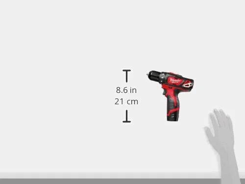 کیت دریل/پیچ گوشتی 3/8 اینچ M12 میلواکی مدل 2407-22