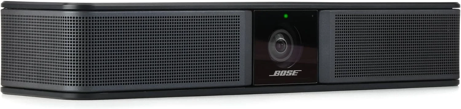 دوربین کنفرانس ویدیویی همه کاره Bose Professional VB-S، دوربین HD، میکروفون حذف نویز و بلندگوی بلوتوث Hi-Fidelity برای خانه، دفتر یا کلاس درس
