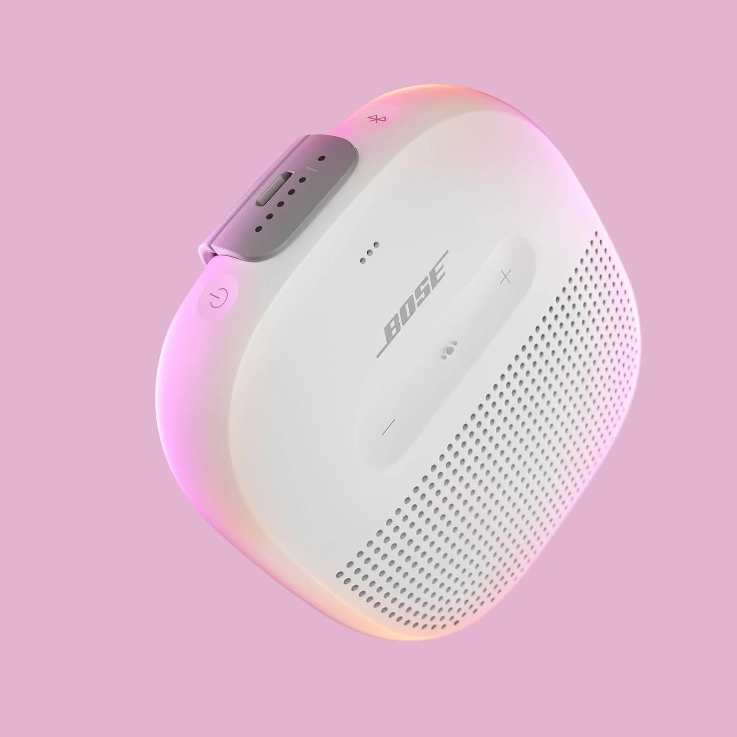 اسپیکر بلوتوثی Bose SoundLink Micro: اسپیکر کوچک، قابل حمل و ضد آب با میکروفون، سفید، بی سیم (بازسازی شده) اسپیکر بلوتوثی Bose SoundLink Micro: اسپیکر کوچک، قابل حمل و ضد آب با میکروفون، سفید، بی سیم (بازسازی شده)