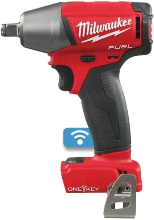 آچار بکس ضربه ای سوختی Milwaukee M18FIWF12-0 با حلقه اصطکاکی (1/2 اینچ) (بدون باتری یا شارژر)، 1 وات، 18 ولت، چند منظوره