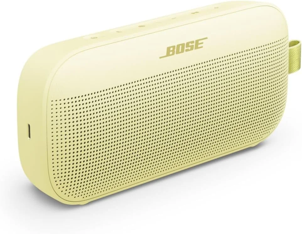 اسپیکر بلوتوثی قابل حمل Bose SoundLink Flex (نسل دوم)، اسپیکر بی سیم کوچک قابل حمل برای فضای باز با صدای Hi-Fi، عمر باتری تا 12 ساعت، ضد آب و ضد گرد و غبار، زرد مرکباتی - نسخه محدود اسپیکر بلوتوثی قابل حمل Bose SoundLink Flex (نسل دوم)، اسپیکر بی سیم کوچک قابل حمل برای فضای باز با صدای Hi-Fi، عمر باتری تا 12 ساعت، ضد آب و ضد گرد و غبار، زرد مرکباتی - نسخه محدود