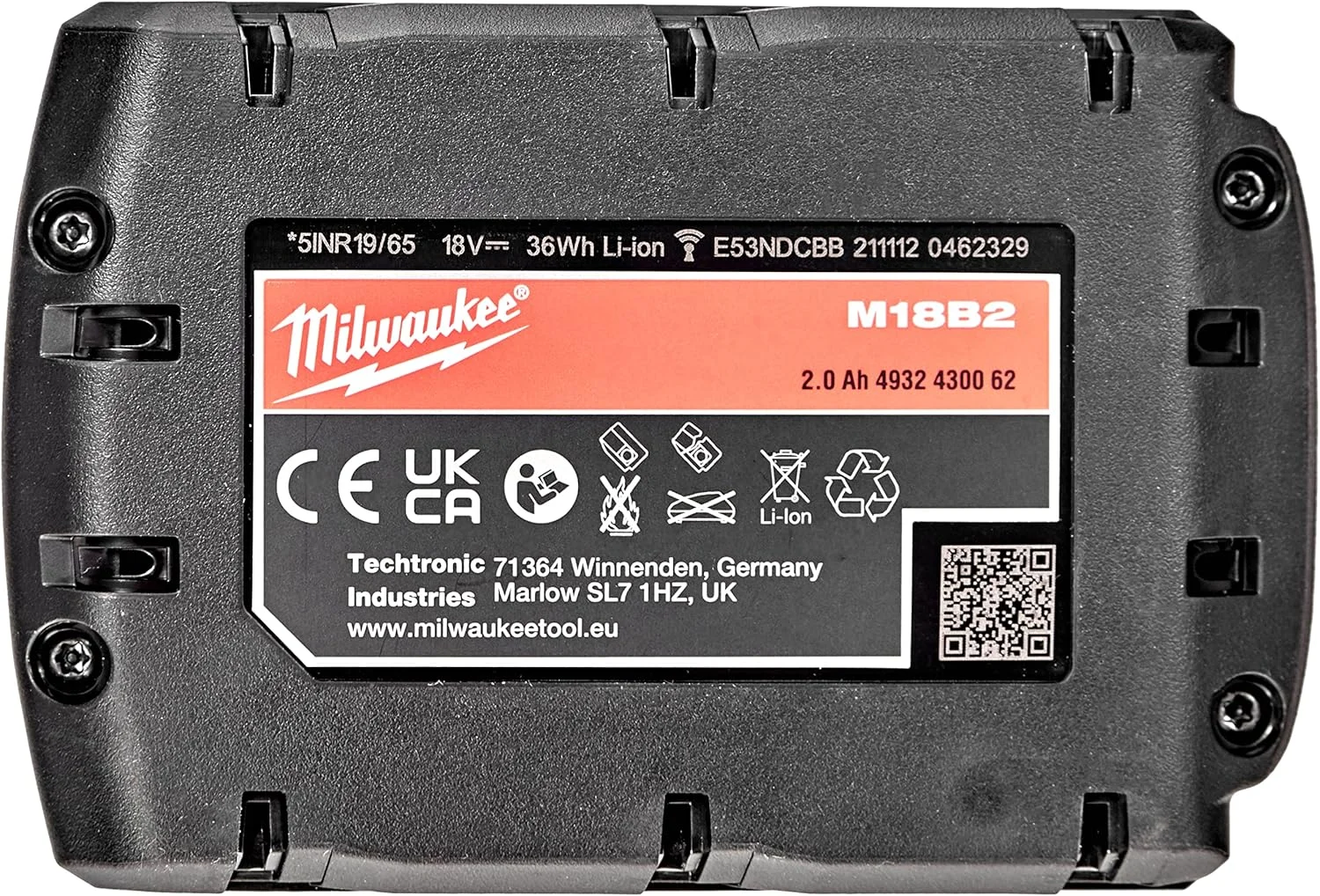 باطری Milwaukee M18 B2